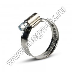 Хомуты червячные 16 27 мм