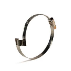 Хомут червячный с мостиком 50 70 мм